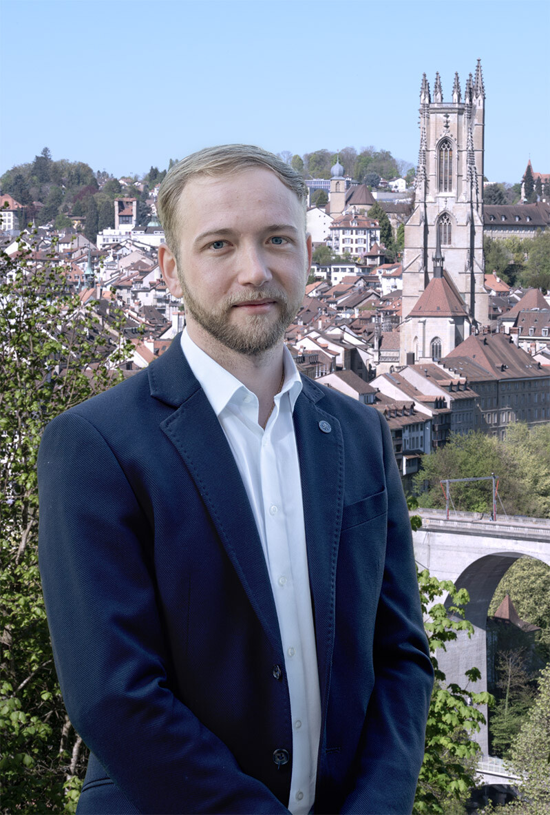 Marc Monney, responsable opérationnel des pompes funèbres de Fribourg Sàrl